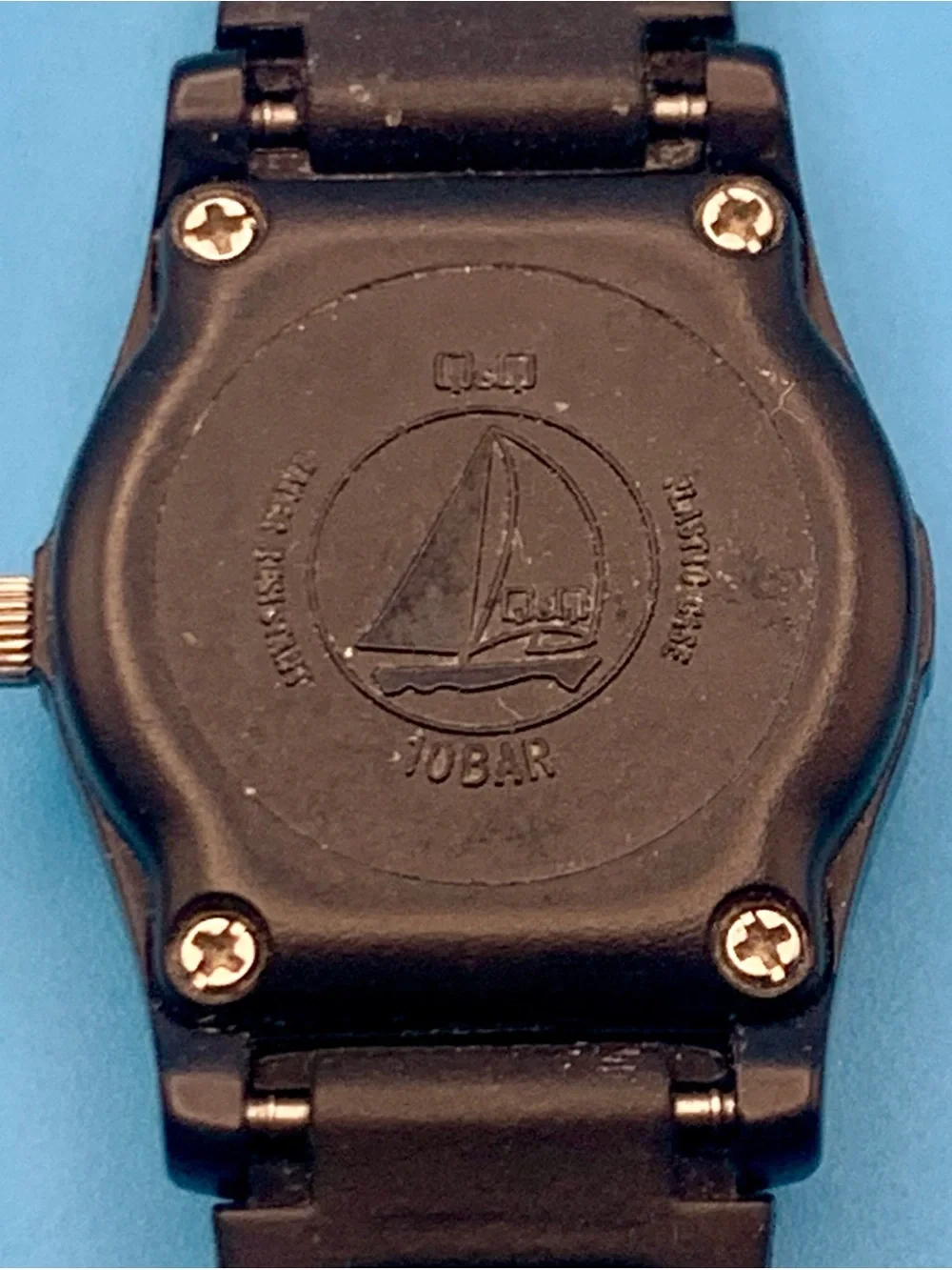 Q&Q By CITIZEN Women’s Vintage Quartz Wristwatch Easy Reader Working New Battery